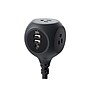 360 Electrical PowerBall32 3-Outlet 3-USB Port Power Strip, 8', Obsidian Black (3E0779-BOB6NA)~#|#~B0E27247-A7BE-45E2-9308EAE6A2958861_sc7