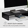 Anji Mountain Mango Wood Monitor Stand, Up to 32" Monitor, Black (MS-FNG-BLK)~#|#~B0E32ABD-E6B5-46CD-A5ECB2919C6DC0D6_sc7