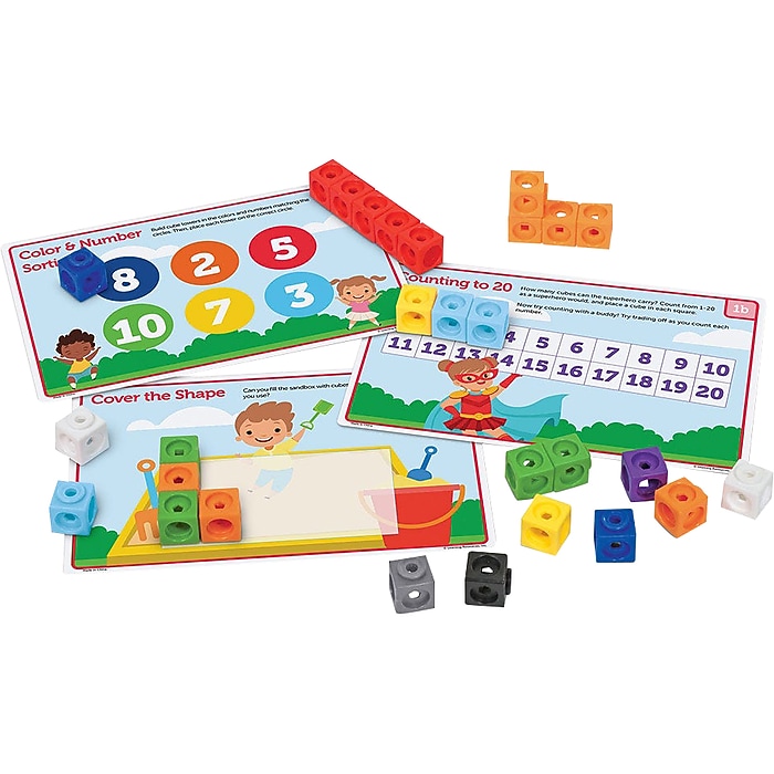 Learning Resources MathLink Cubes Pre-K Activity Set (LER9335