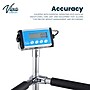 Viva Comfort ME904 ADI904-05-MK Bariatric Scale with Wheels, Silver, 660 lbs. Capacity~#|#~B0F0D4D3-550A-4AA0-90AC9D41BE42B21A_sc7