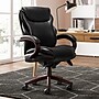 La-Z-Boy Hyland Ergonomic Bonded Leather Swivel Executive Chair, Black/Mahogany Wood (45779A)~#|#~B0F3EB7E-B68F-4500-95D9902EFE4E6FF3_sc7