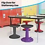 Flash Furniture Carter Plastic Kids Wobble Stool, Gray (AY9001SGY)~#|#~B0F4E127-90FA-4B8C-9C10E1415FD9508B_sc7
