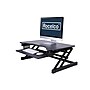 Rocelco 38"W Manual Adjustable Standing Desk Converter, Black (R DADRB)~#|#~B0FEC938-26E7-4A92-917575E3A960B014_sc7
