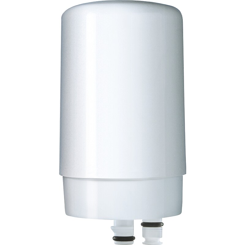 Brita On Tap Water Filtration System Faucets Replacement Filters, White (36309) image 1