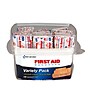 First Aid Only Adhesive Bandages Variety Pack, 150/Box (90095)~#|#~B106BEE7-DF3E-4274-AA7638B6C8039E16_sc7