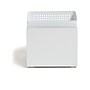 U Brands The Perforated Collection 4-Compartment Metal Desk Storage, White (5990U01-06)~#|#~B10920D1-57E8-4C91-8F2F299993B93B6F_sc7