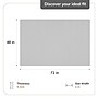 Anji Mountain Standard Bamboo Carpet & Hard Floor Chair Mat, 48" x 72", Walnut (AMB24055)~#|#~B10D676B-9A05-4AB0-88C2A3B9F19D8829_sc7