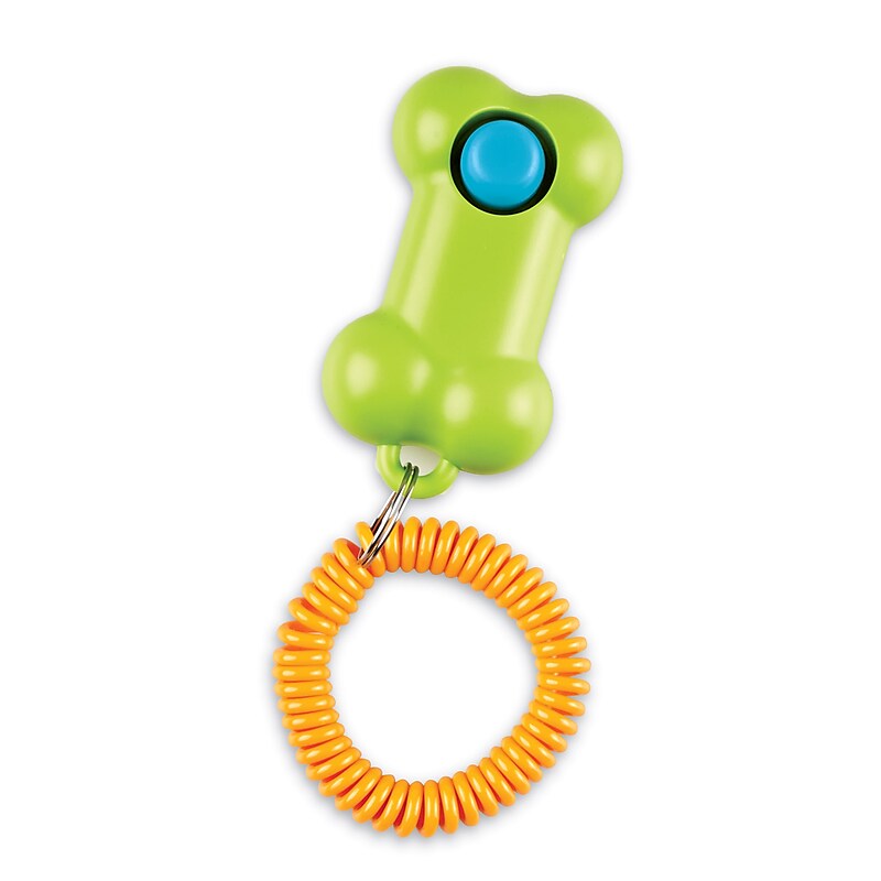 Brightkins Smarty Pooch Training Clicker: Bone - 1 Piece Dog Training Clicker, Perfect for Dog Training and Obedience Games image 1