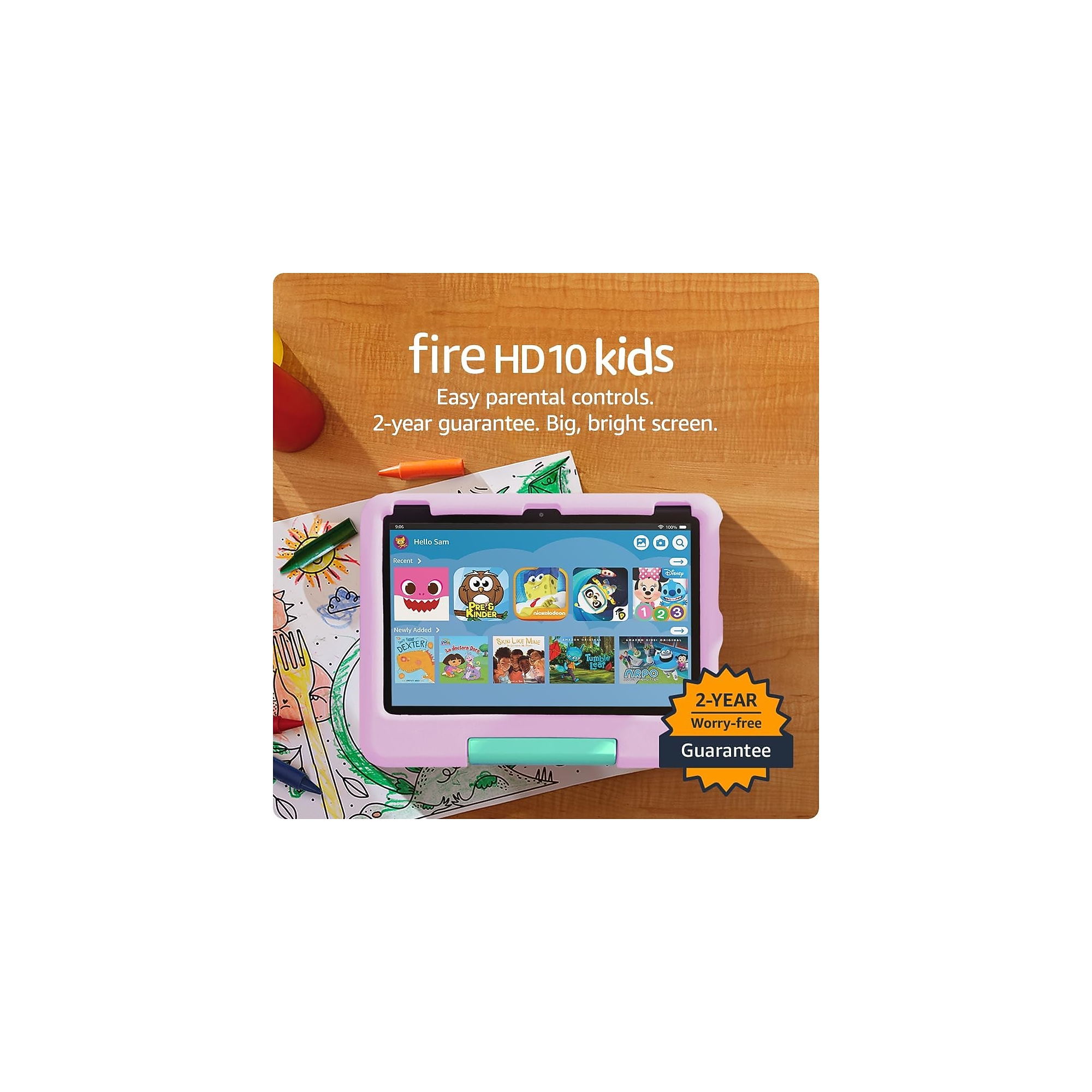 Amazon Fire HD 10″ Kids Tablet, Pink (B0BL5TKDVG) Sansujyuku sansujyuku.com