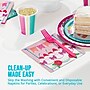 Say Hooray! Floral Cake Birthday Props Party Paper Plates and Napkins Set, Multicolored, 48/Pack (DTC0065E2G)~#|#~B115E50E-EF48-4A35-84AB30F04DBF2019_sc7