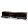 Baxton Studio Naoki TV Stand, Screens up to 78", Grey/Walnut (168-10928-HiT)~#|#~B1177F74-55D3-46BB-A5A9412CD6373609_sc7