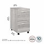 Bush Business Furniture Studio A 2-Drawer Mobile Vertical File Cabinet, Letter/Legal Size, Lockable, Platinum Gray(SDF116PGSU-Z)~#|#~B11A175A-241C-4C05-960266EDE2A24156_sc7