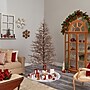 Nearly Natural 7-ft Frosted Berry Twig Artificial Christmas Tree with 450 Multicolored Gum Ball LED Lights (T3258)~#|#~B11C0E20-9512-4559-ADDD3DFC0DDCA402_sc7