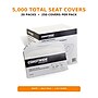 Coastwide Professional Toilet Seat Covers, 0.87" x 10.43", 250/Pack, 20 Packs/Carton~#|#~B11D37A9-6B1C-4BB7-9AA805C815E2F236_sc7