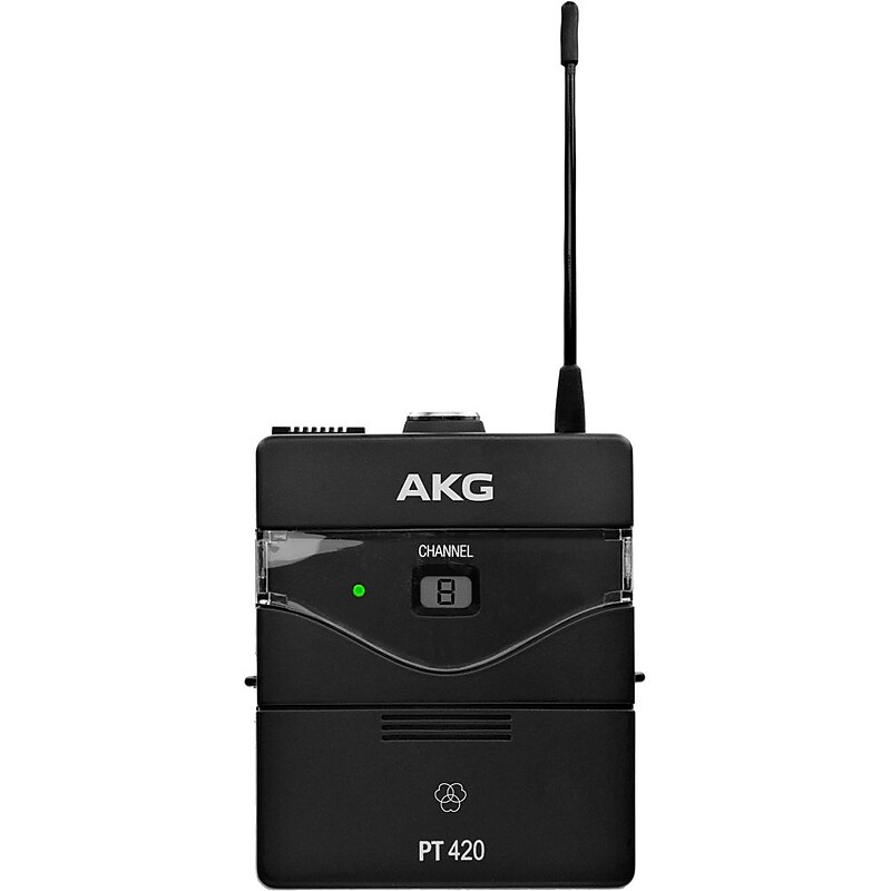 AKG PT420 Wireless Bodypack Transmitter Microphone, Black (3412H00010) image 1