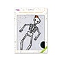 Pukka Party Halloween Dangly Skeleton, White (PTY536)~#|#~B124ADE2-977C-47D1-86DAB1F4507714C3_sc7