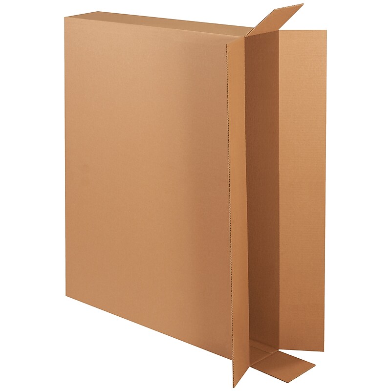 44" x 6" x 35" Heavy Duty Side Loading Boxes, 44 ECT, 10/Bundle (HD44635FOL) image 1
