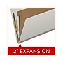 Medical Arts Press Pressboard Classification Folder, 1 Divider, 2" Expansion, Legal Size, Gray, 10/Box (DV-T52-14-3GRY)~#|#~B12945E2-18F6-488E-9ACD2D272BE165A9_sc7