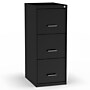 Staples 3-Drawer Vertical File Cabinet, Letter Size, Lockable, 36.2"H x 14.5"W x 18.9"D, Black (-ST62799)~#|#~B12F2073-468A-4DD2-B84C93CEFAC32195_sc7