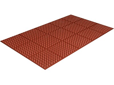 Crown Mats Safewalk Anti-Fatigue Drainage Mat, 36″ x 60″, Terra-Cotta (WS TF35TC) Sansujyuku sansujyuku.com