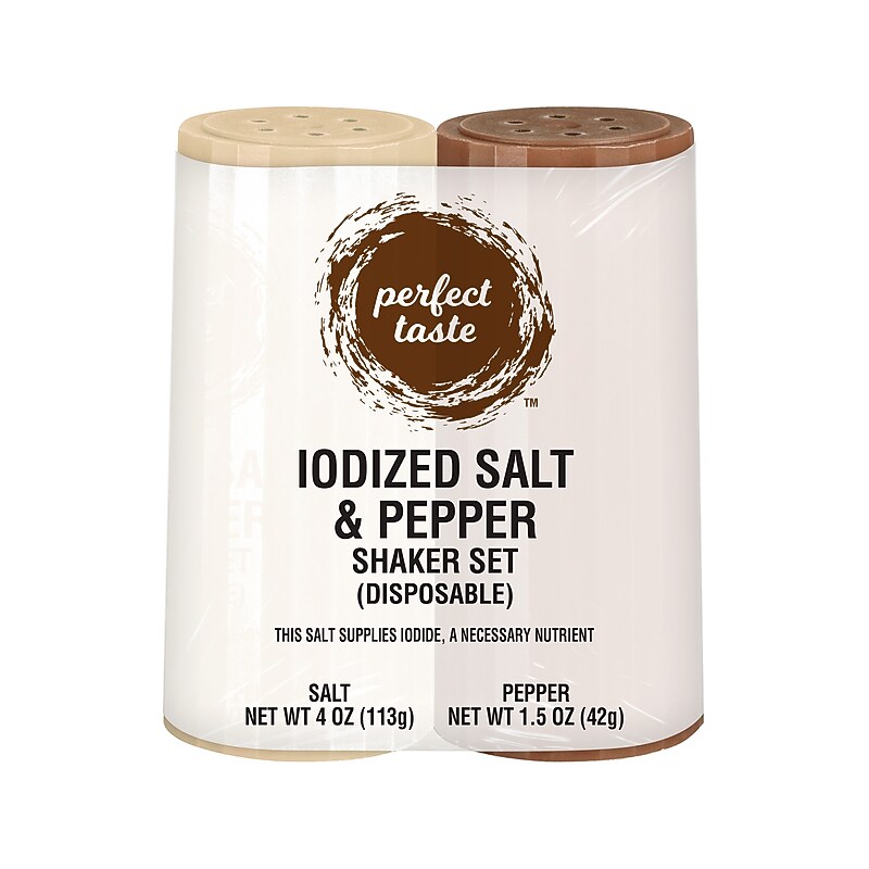 Sugar Foods Salt & Pepper Shakers (SUG60359) image 1