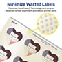 Avery Pearlized Ivory Heart Shaped Multipurpose Labels, 1.5" x 1.5", Ivory, 500/Pack (94602)~#|#~B13DC324-8E99-4119-8BD6808DF5DD5F2E_sc7