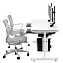 VersaDesk 72"W Basic Computer Table, White (BCT7230-WW)~#|#~B141FD3B-9106-46E4-960F587681428B38_sc7