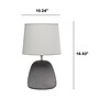 Creekwood Home Concrete 16.93" LED Table Lamp, Gray (CWT-1009-GY)~#|#~B144EA77-5772-4306-95D24D734F9E1E9B_sc7