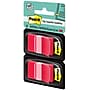 Post-it Flags, 1", Red, 100 Flags/Pack (680-RD2)~#|#~B149B659-2FCA-41A8-9CB10B21908F3406_sc7