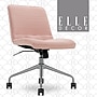 ELLE Decor Adelaide Armless Fabric Task Chair, Pink (48214A)~#|#~B14CB8AA-FA77-4B7C-85A6167630762AB7_sc7