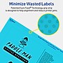 Avery Laser/Inkjet Multipurpose Rectangle Labels, 3" x 7", Bright Blue, 30/Pack (94250)~#|#~B14CD45F-D33E-442C-810742AB7E8F01BD_sc7