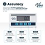 Viva Comfort ME904 ADIME904-06-MK BMI Scale, White, 550 lbs. Capacity~#|#~B15052B9-35DA-446B-95B88AB890606EA4_sc7