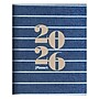 2026 TF Publishing Denim 9" x 11" Calendar Year Monthly Planner, Paperboard Cover, Multicolored (26-4702)~#|#~B1533A9C-6BBE-4E82-AA29657E8BC4A87F_sc7