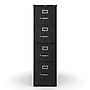 Staples 4-Drawer Vertical File Cabinet, Letter Size, Lockable, 51.97"H x 14.9"W x 26.5"D, Black (59603/25411)~#|#~B1562748-7D0E-4F85-BA3693262055C658_sc7