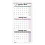 2026-2027 Blueline Colorful Passion Floral 12.25" x 27" Three-Month Wall Calendar (C171129-27)~#|#~B16BFD29-419A-49DF-B4417CE5AC2CA5FD_sc7