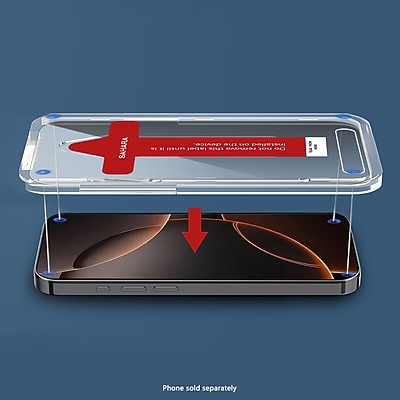 SaharaCase ZeroDamage Anti-Glare Tempered Glass Screen Protector for iPhone 17 Pro - Thumbnail 5