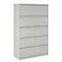 Staples Commercial 5 File Drawers Lateral File Cabinet, Locking, Gray, Letter/Legal, 42"W (21749D)~#|#~B1717057-8627-480F-86EF3439D2493377_sc7