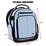 USA GEAR U Series Camera Backpack, Blue (GRULUBK100BLEW)~#|#~B174393F-A726-418D-84347FED12F7580E_sc7