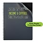 Global Printed Products Income & Expense Accounting Journal, 8.5" x 11", Black/Green, (GPP-0115)~#|#~B1753D09-97E2-436E-83D750C6D8A46BA6_sc7