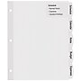 Avery Big Tab Printable Paper Dividers with Large White Labels, 5 Tabs, White, 20 Sets/Pack (14440)~#|#~DE9050B5-07B2-4DF1-B5A56202BCF79E3B_sc7