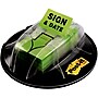 Post-it 'Sign & Date' Message Flags, .94" Wide, Green, 200 Flags/Pack (680-HVSD)~#|#~B17B748F-70FA-4D01-A1D0F05CF4A85A30_sc7