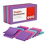 Staples Pop-up Sticky Notes, 3" x 3", Berry Blast Collection, 100 Sheets/Pad, 12 Pads/Pack (52225)~#|#~B17CE026-7A22-4DD8-8BB5A31567EB9AFB_sc7