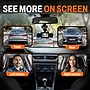 QORVIK K120 4-Channel Dash Cam with Front, Rear, and Dual Adjustable Interior Cameras and WiFi Connectivity, Black (QDCK120)~#|#~B17E5573-55C3-481B-84429DB05634A7B7_sc7