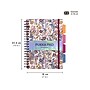 Pukka Pad Bloom 5-Subject Subject Notebooks, 6.9" x 9.8", College Ruled, 100 Sheets, Assorted Colors, 3/Pack (9494-BLM(ASST))~#|#~B17F187D-36A9-4825-A1EEFA0B880FA942_sc7