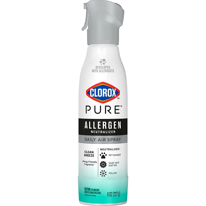 Clorox PURE Allergen Neutralizer Spray, Clean Breeze Scent, 8 oz. (60752) image 1