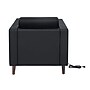 Flash Furniture Hercules Artemis LeatherSoft Reception Set, Black, 3-Pieces (ZB8921SETBLK)~#|#~B183D57A-D3C5-4DBA-89C9FE20C4D489FF_sc7