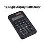 Staples 10-Digit Battery & Solar Basic Calculator, Black (ST150-CC)~#|#~B185F8D9-4480-4850-A639A6168B2B6472_sc7