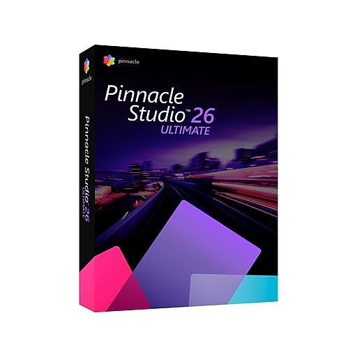 Corel Pinnacle Studio 26 Ultimate for 1 User, Windows, Download  (ESDPNST26ULML) | Staples