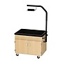 Diversified Woodcrafts Hydroponics Growing Center Table, Maple/Black (HGCMB)~#|#~B193574A-95BF-4307-91F65E9656D26C79_sc7