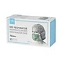Medline Disposable N95 Flat Fold Adjustable Particulate Respirator Masks, White/Green, 210/Pack~#|#~B193E163-ED09-453D-BAF2043AC6454E5F_sc7